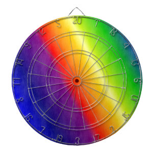 Rainbow Dartboard