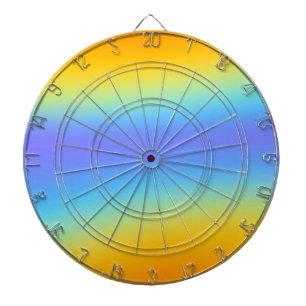 rainbow dartboard
