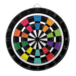 Rainbow Dartboard