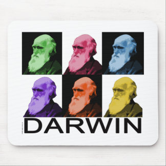 Rainbow Darwin Mouse Pad