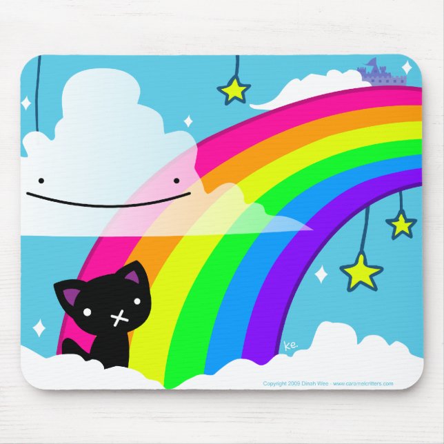 Rainbow Daydream Mousepad (Front)