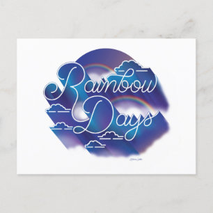 Rainbow Days / Postcard