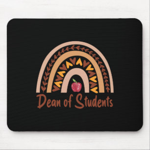 Rainbow Dean Of Students Byck To School Appreciati Mouse Pad