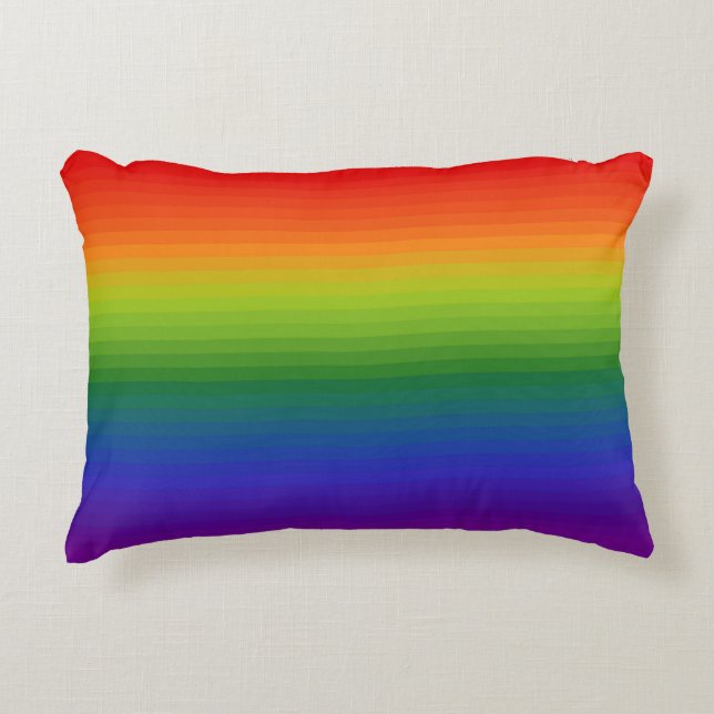 Rainbow Decorative Cushion (Front)