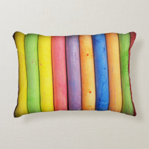 rainbow decorative cushion