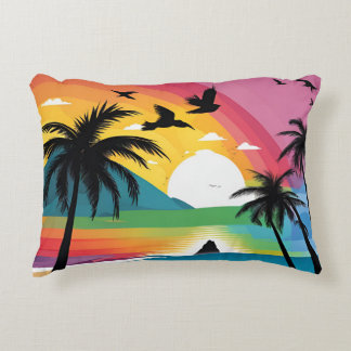 Rainbow Decorative Cushion