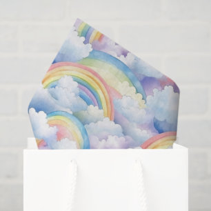 Rainbow Decoupage Tissue Paper