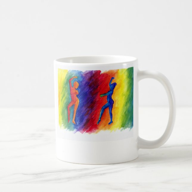 Rainbow Degas Mug (Right)