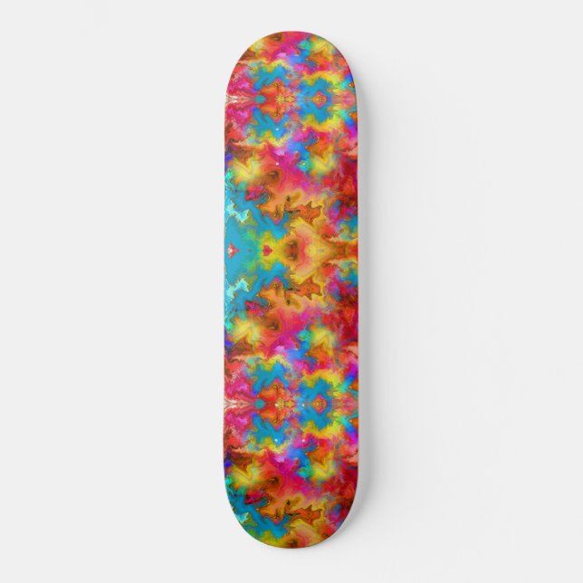 RAINBOW DESIGN SKATEBOARD (Front)