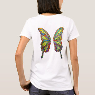 Rainbow Diabetes My Life My Choice Butterfly Shirt