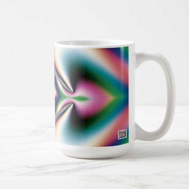 Rainbow Diamond Coffee Mug (Right)