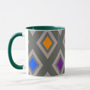 Rainbow Diamond Mug