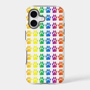 Rainbow Dog Pawprint