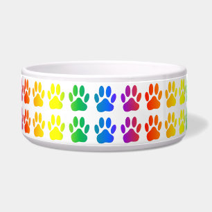 Rainbow Dog Pawprint