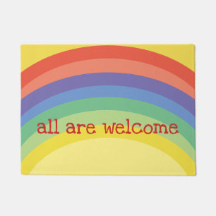 Rainbow Door Mat