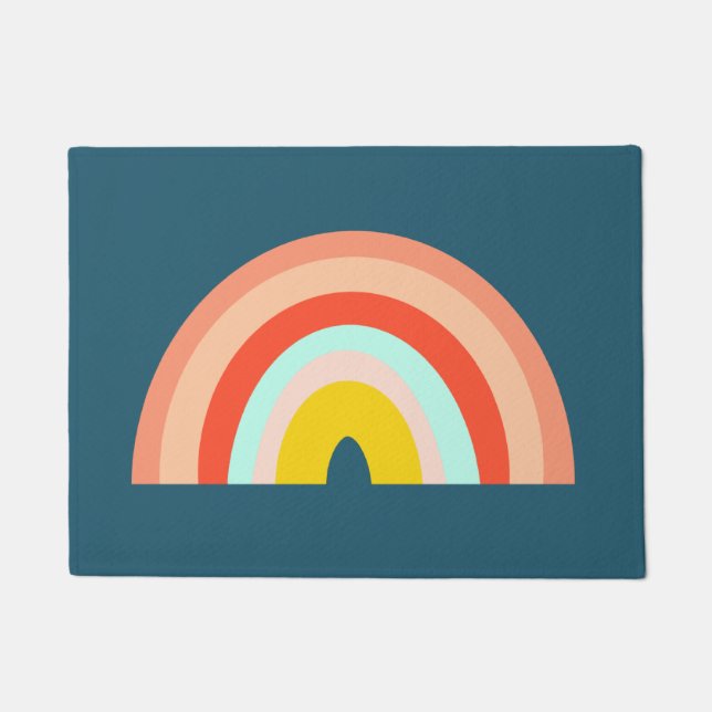 Rainbow Doormat (Front)