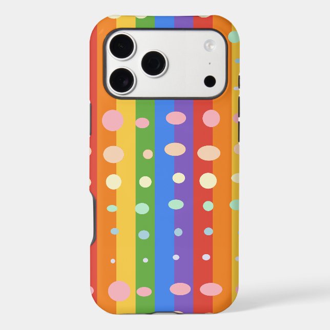RAINBOW DOT STRIPES (Back)