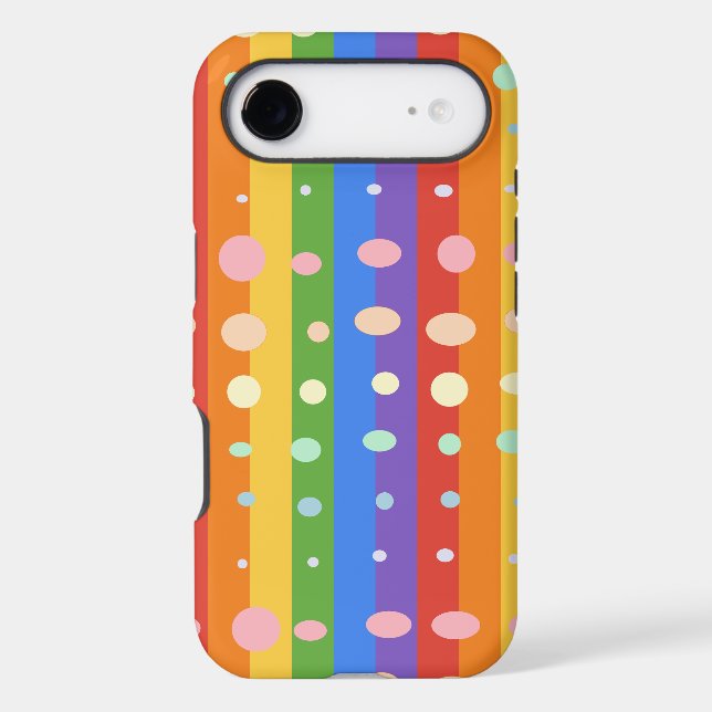 RAINBOW DOT STRIPES (Back)