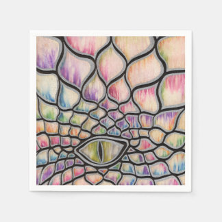 Rainbow Dragon Napkin