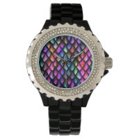 Rainbow Dragon Scales Watch