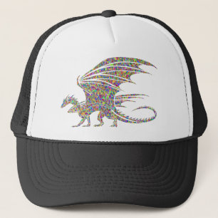 Rainbow Dragon Tribal Tattoo Idée cadeau Trucker Hat