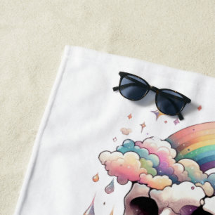 Rainbow Dreams Beach Towel