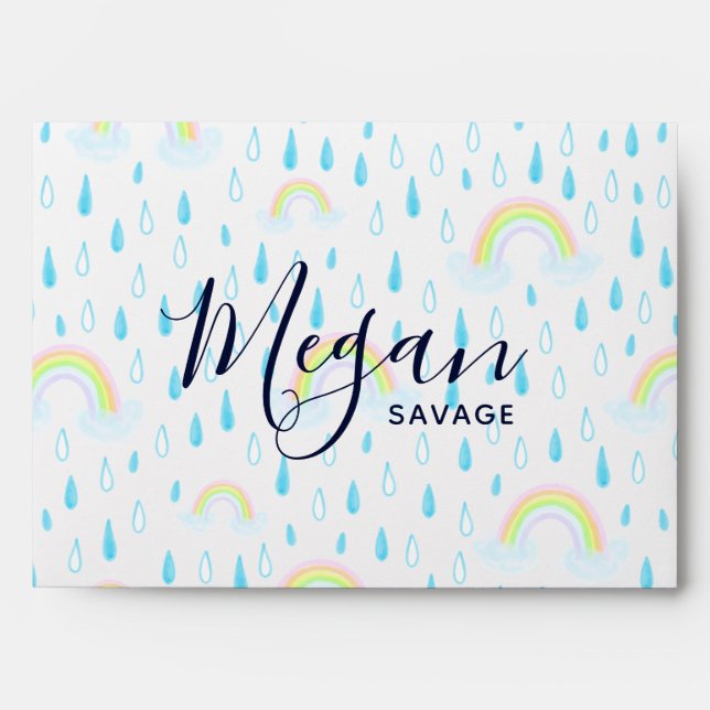 Rainbow Dreams Envelope (Front)