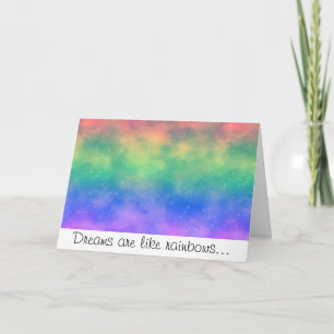 Rainbow Dreams Greeting Card
