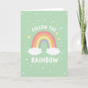 Rainbow Dreams Hope Card