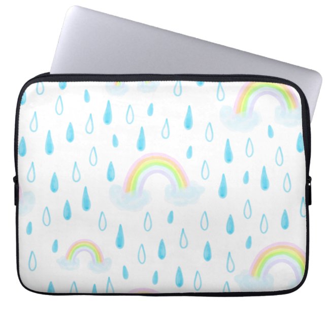 Rainbow Dreams Laptop Sleeve (Front)