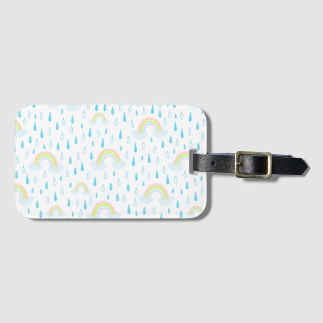 Rainbow Dreams Luggage Tag (Front Horizontal)
