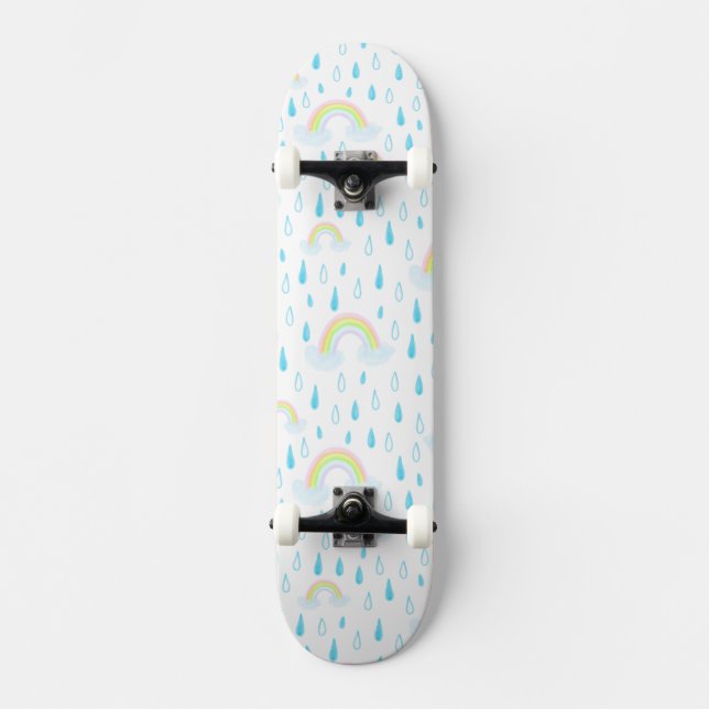 Rainbow Dreams Skateboard (Front)