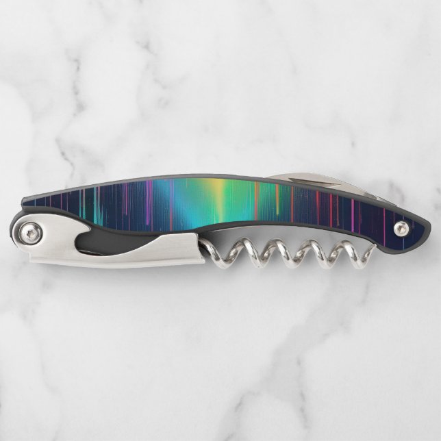 Rainbow Drip Trip Corkscrew (Front)