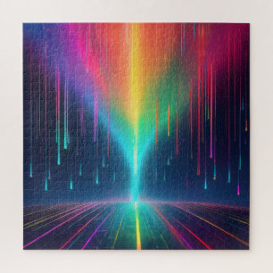 Rainbow Drip Trip Jigsaw Puzzle