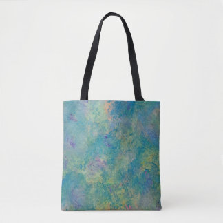 Rainbow Drizzle Tote Bag