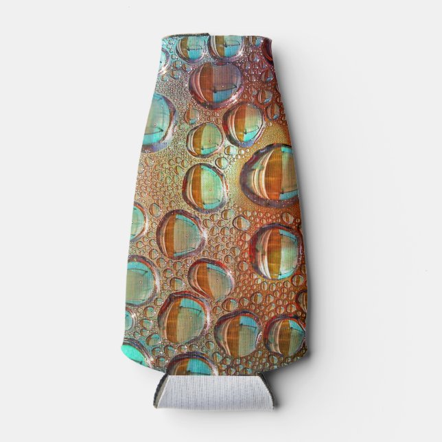 Rainbow Drops Bottle Cooler (Front)