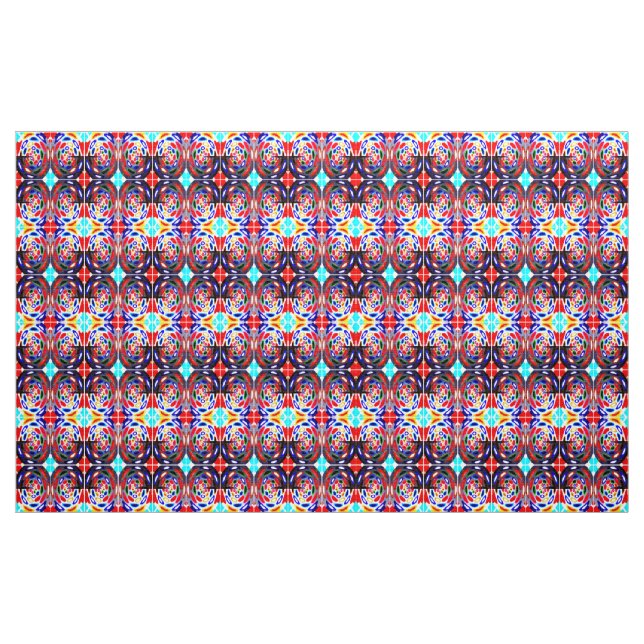 Rainbow drops fabric (Yard)