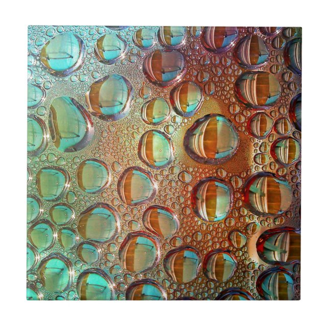 Rainbow Drops Tile (Front)