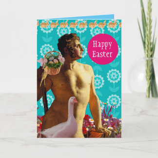 Rainbow Easter Holiday Card