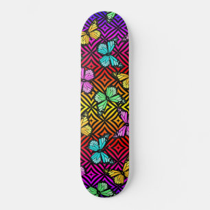 Rainbow ED Butterflies Skateboard