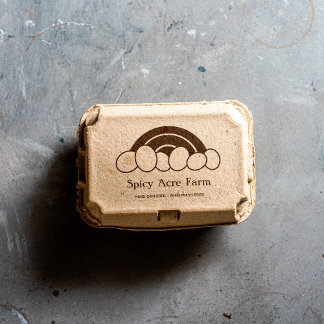 Rainbow Egg Carton Stamp