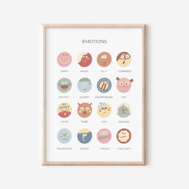 Rainbow Emotions Educational Poster (Creator Uploaded)