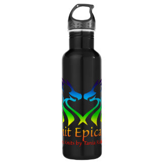 Rainbow Epic Knits Logo Waterbottle 710 Ml Water Bottle