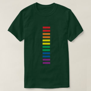 RAINBOW EQUALITY SIGN LGBTQI GAY LESBIAN PRIDE T-Shirt