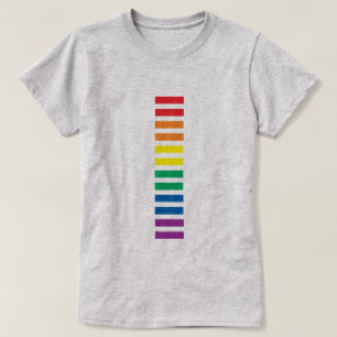 RAINBOW EQUALITY SIGN LGBTQI GAY LESBIAN PRIDE T-Shirt