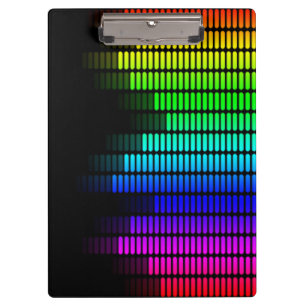 rainbow equalizer clipboard