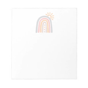 Rainbow Essential Oil Drop Notepad
