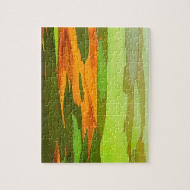 Rainbow Eucalyptus bark, Hawaii Jigsaw Puzzle (Vertical)