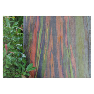 Rainbow Eucalyptus Tree Cutting Board