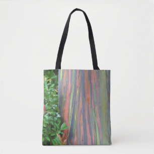 Rainbow Eucalyptus Tree Tote Bag